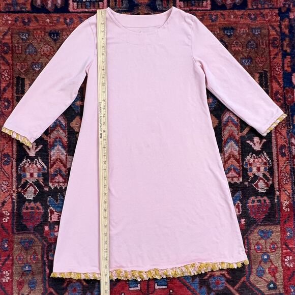 Spartina 449 Island Fringe Dress Slate Blue Women’s Size Small Cotton Beach - Picture 3 of 9